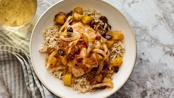 Sweet & Spicy Chutney Slow Cooker Chicken